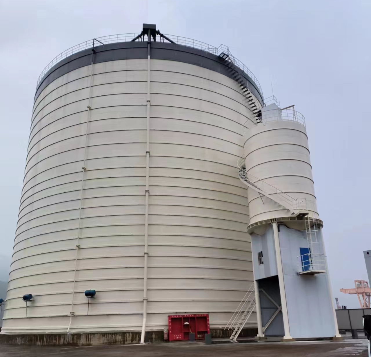 溪湖10万吨水泥钢板库